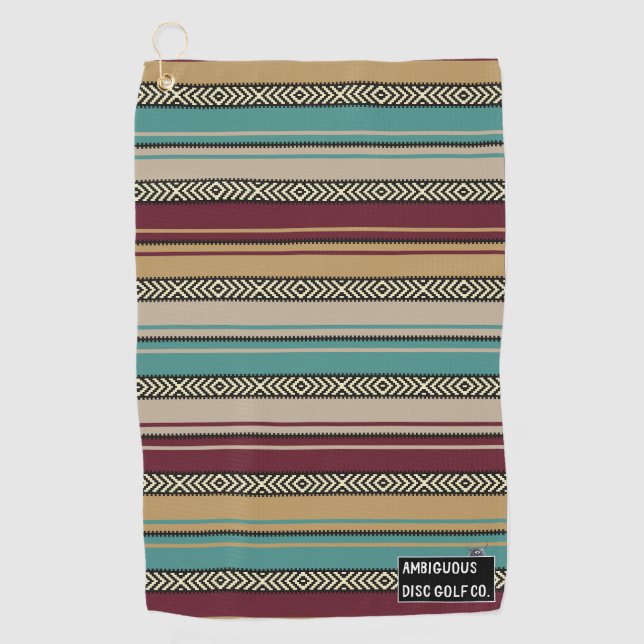 Disc Golf Bag Towel with Clip (Front)