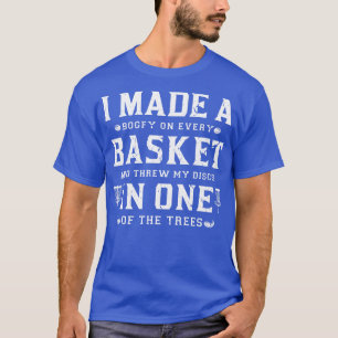 Disc Golf Basket Frisbee Golf T-Shirt