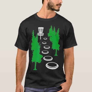 Disc Golf Basket Tree Frolf Disc Frisbee Golf T-Shirt