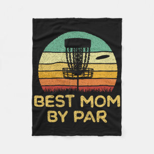 Disc Golf Best Mum  Fleece Blanket