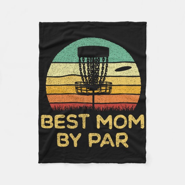 Disc Golf Best Mum  Fleece Blanket (Front)