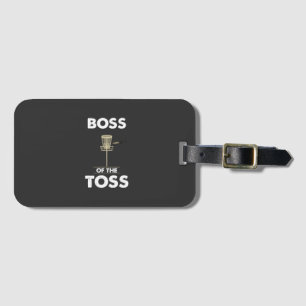 Disc Golf - Boss of the Toss Luggage Tag