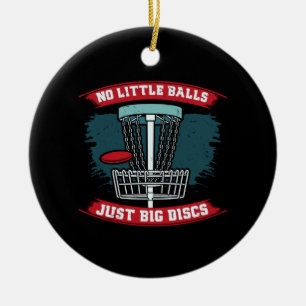 Disc Golf Ceramic Tree Decoration