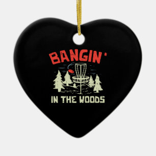 Disc Golf Ceramic Tree Decoration