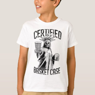 Disc Golf Certified Sket Case Statue Of Liberty Sk T-Shirt