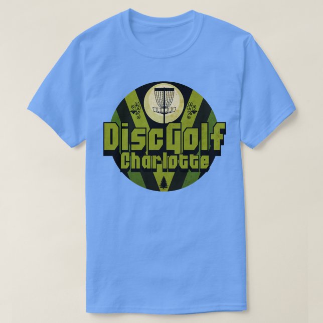 Disc Golf Charlotte T-Shirt (Design Front)