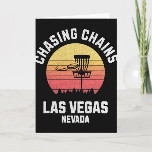 Disc Golf Chasing Chains Las Vegas Nevada Golf Fri Card