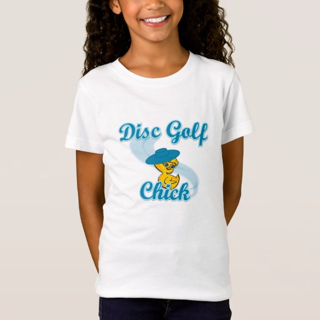 Disc Golf Chick #3 T-Shirt (Front)