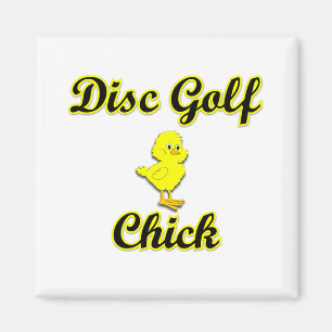 Disc Golf Chick Magnet