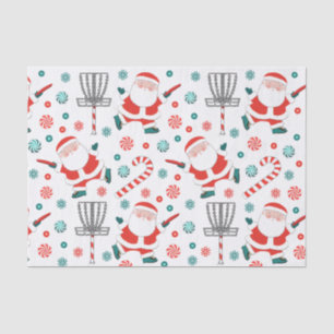 Disc Golf Christmas Holiday Tissue Paper