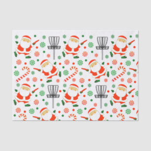 Disc Golf Christmas Holiday Tissue Paper