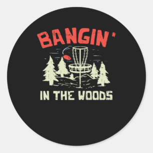 Disc Golf Classic Round Sticker