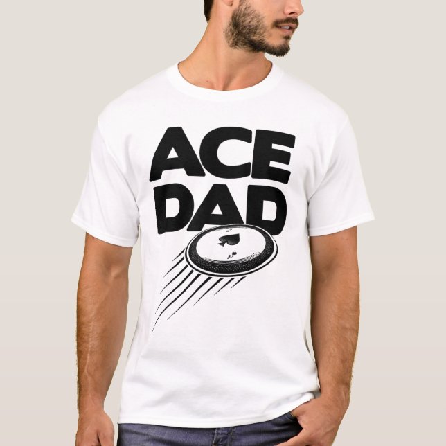 Disc Golf Dad - Funny Father's Day  T-Shirt (Front)