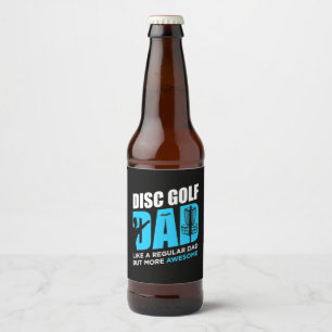Disc Golf Daddy Beer Bottle Label