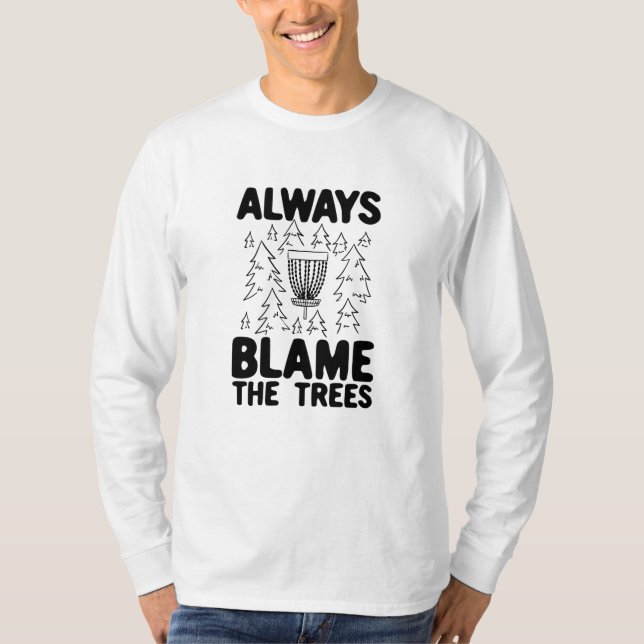 Disc Golf Disc Basket Gift T-Shirt (Front)