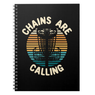 Disc Golf Disc Golf Basket Notebook