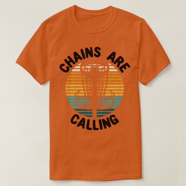 Disc Golf Disc Golf Basket T-Shirt (Design Front)