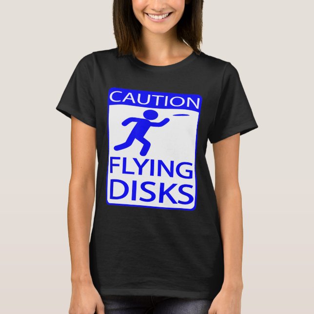Disc Golf Disc Golfer Joke Disc Golfing T-Shirt (Front)