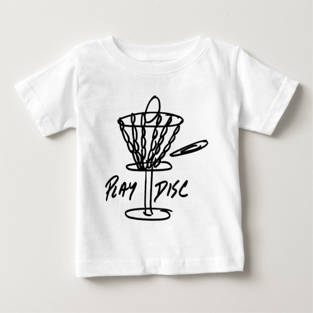 Disc Golf Discetch Classic Baby T-Shirt (Front)