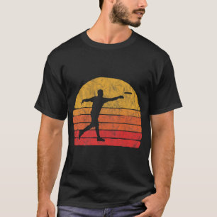 Disc Golf Distressed Retro 80s Style Vintage T-Shirt