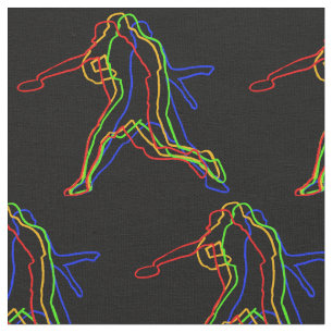 Disc Golf Driving Line sequence Fabric