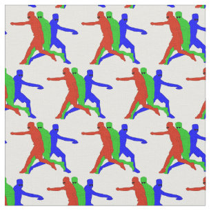 Disc Golf Driving Sequence 3 RGB Fabric