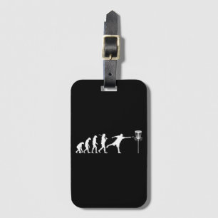 Disc Golf Evolution Disc Golf Gifts Luggage Tag