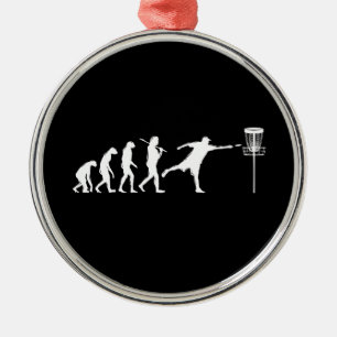Disc Golf Evolution Disc Golf Gifts Metal Tree Decoration