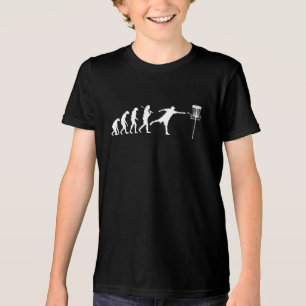 Disc Golf Evolution Disc Golf Gifts Tri-Blend Shirt