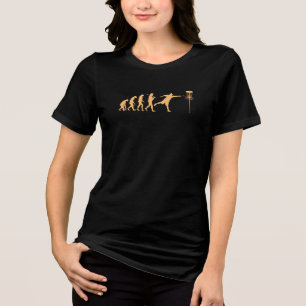 Disc Golf Evolution Tri-Blend Shirt