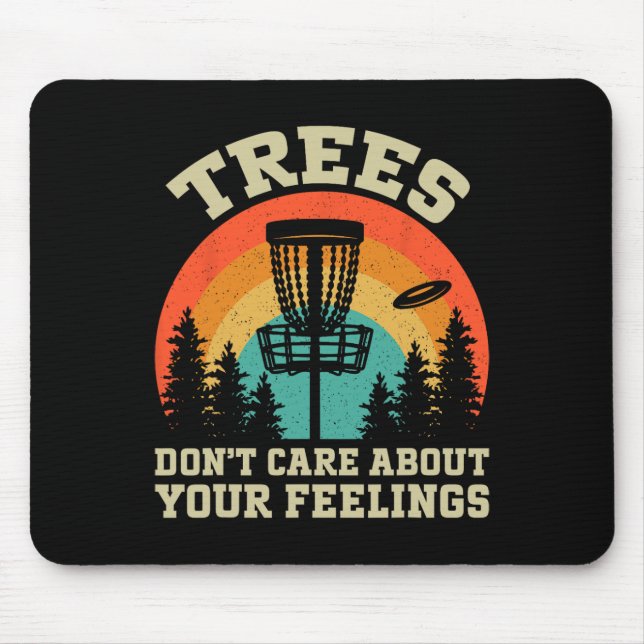 Disc Golf For Women And Men Funny  Mouse Pad (Front)