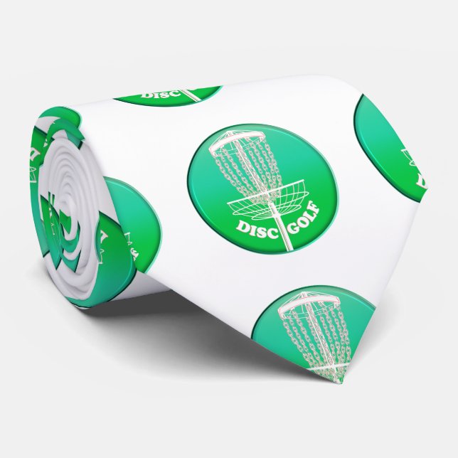 Disc Golf Frisbee Cage Tie (Rolled)