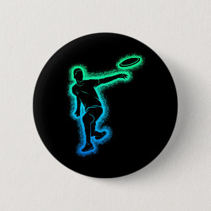 Disc Golf Frisbee Men Kids Boys _1 6 Cm Round Badge