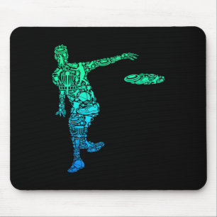 Disc Golf Frisbee Men Kids Boys Mouse Pad