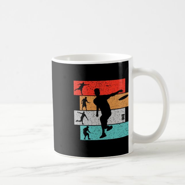 Disc Golf Frisbee Mens Boys Kids  Coffee Mug (Right)
