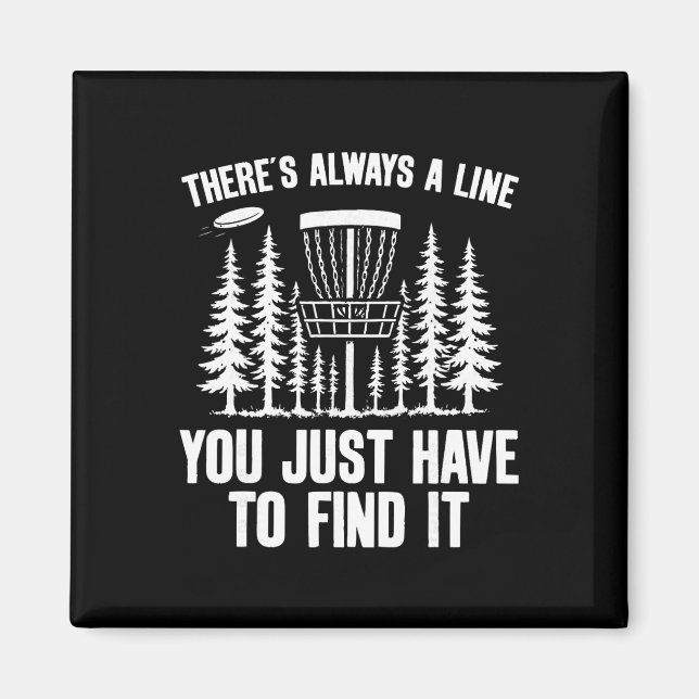 Disc Golf Funny _1  Magnet (Front)