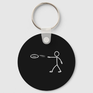 Disc Golf Funny Frisbee Frolf Men Women Kids Key Ring