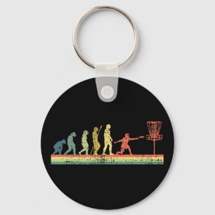 Disc Golf Funny Sports Gift Key Ring