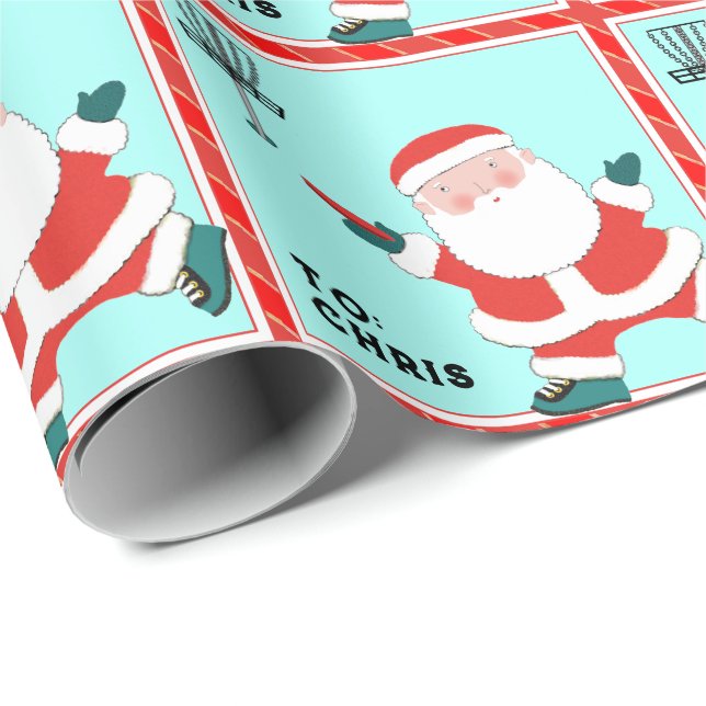 Disc Golf Gift Wrapping Paper (Roll Corner)