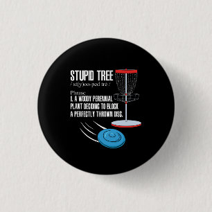 Disc Golf Gifts 3 Cm Round Badge