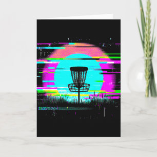 Disc Golf Glitch - Vintage Disc Golf Lover  Card