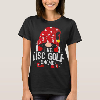 Disc Golf Gnome Matching Christmas Pjs For Family T-Shirt