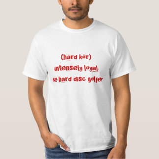 DISC GOLF (härd kôr) T-Shirt