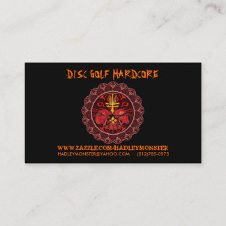 Disc Golf Hardcore Biz Cards