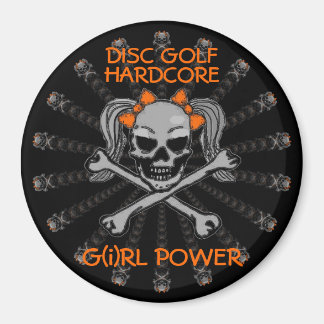 DISC GOLF HARDCORE MAGNET