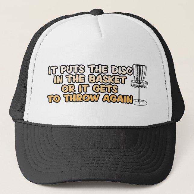 Disc Golf Hat (Front)