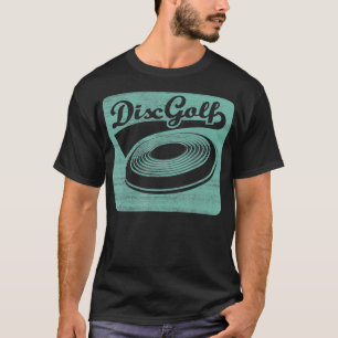 Disc Golf  In Retro Vintage Style Frisbee  Gift  T-Shirt