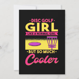 Disc Golf Is Cool Invitation