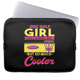 Disc Golf Is Cool Laptop Sleeve