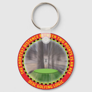 Disc Golf Logic #1 Key Ring